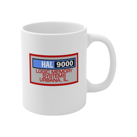 HAL 9000 Logic Memory Systems - Ceramic Coffee Mug