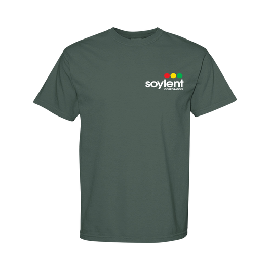 Soylent Corporation - Comfort Colors Shirt with Left Chest Graphic Design