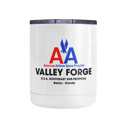 American Airlines Space Freighter "Valley Forge" - 10oz Low Ball Insulated Stainless Steel Travel Mug