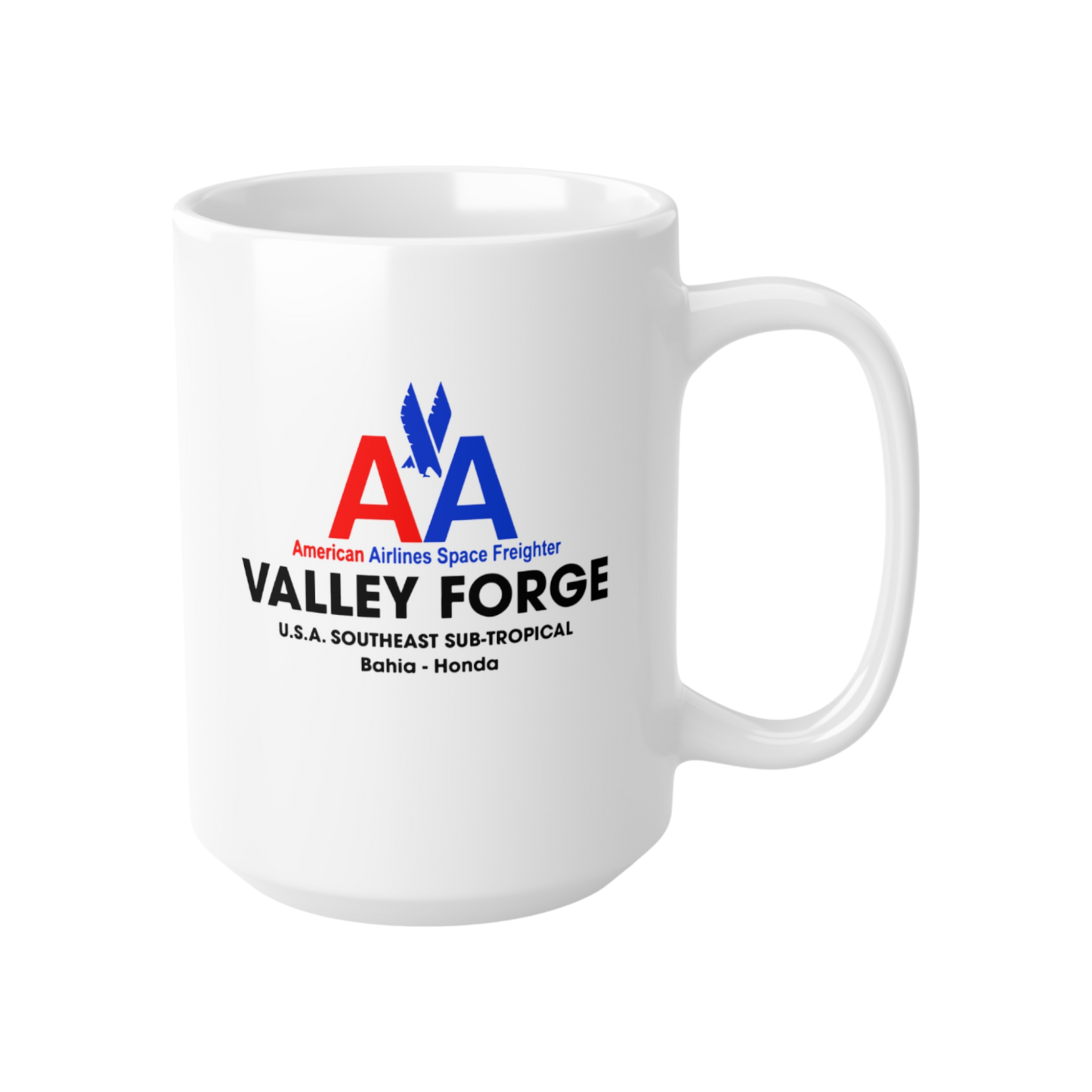 American Airlines Space Freighter "Valley Forge" - Ceramic Coffee Mug