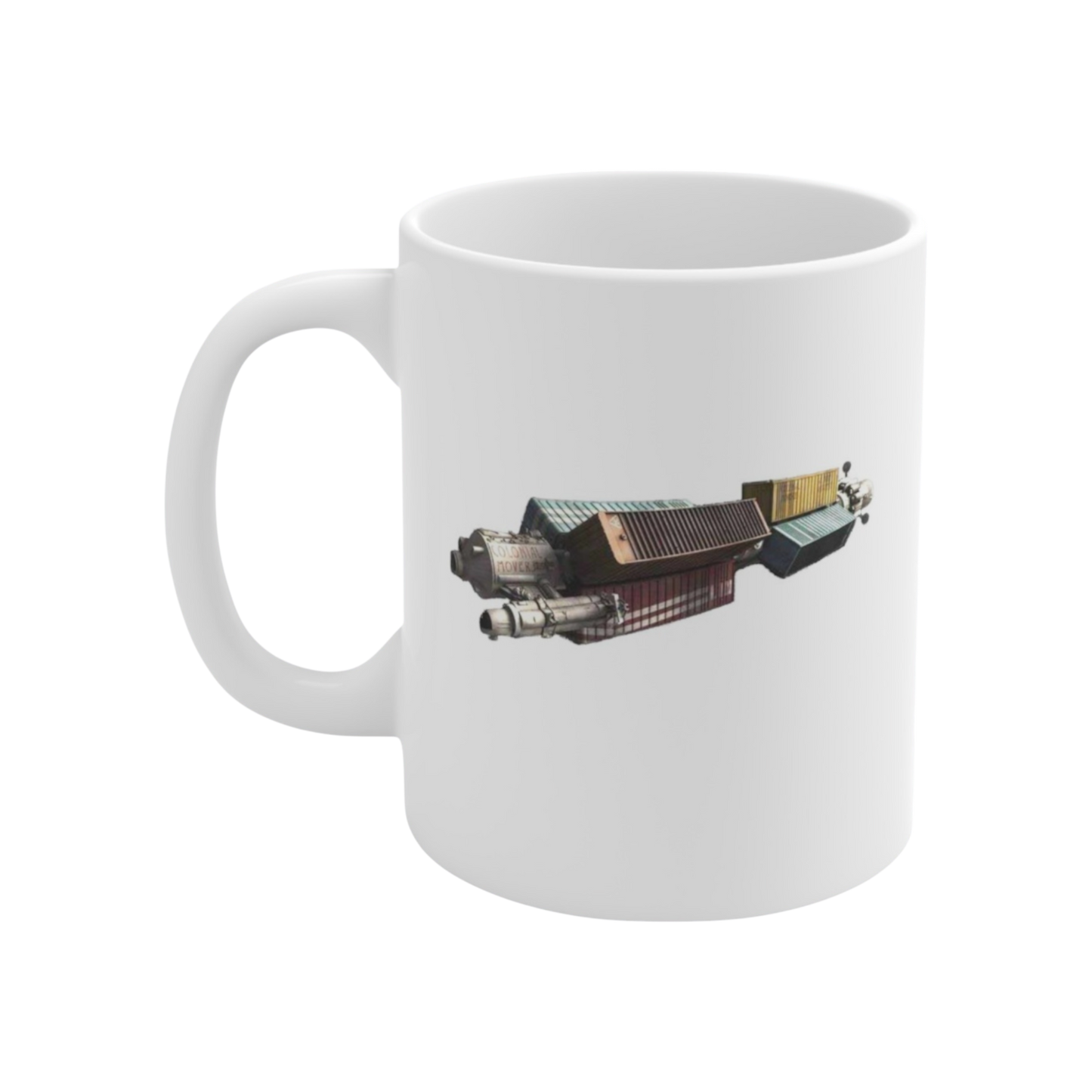 Battlestar Galactica Colonial Movers - Ceramic Coffee Mug