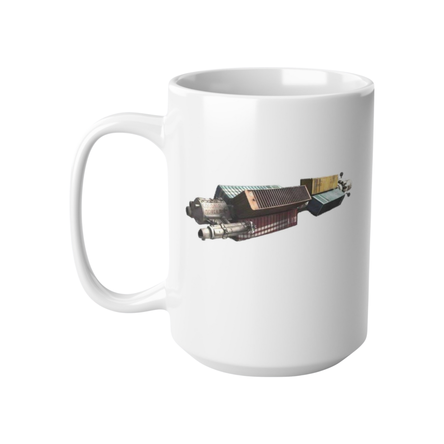 Battlestar Galactica Colonial Movers - Ceramic Coffee Mug