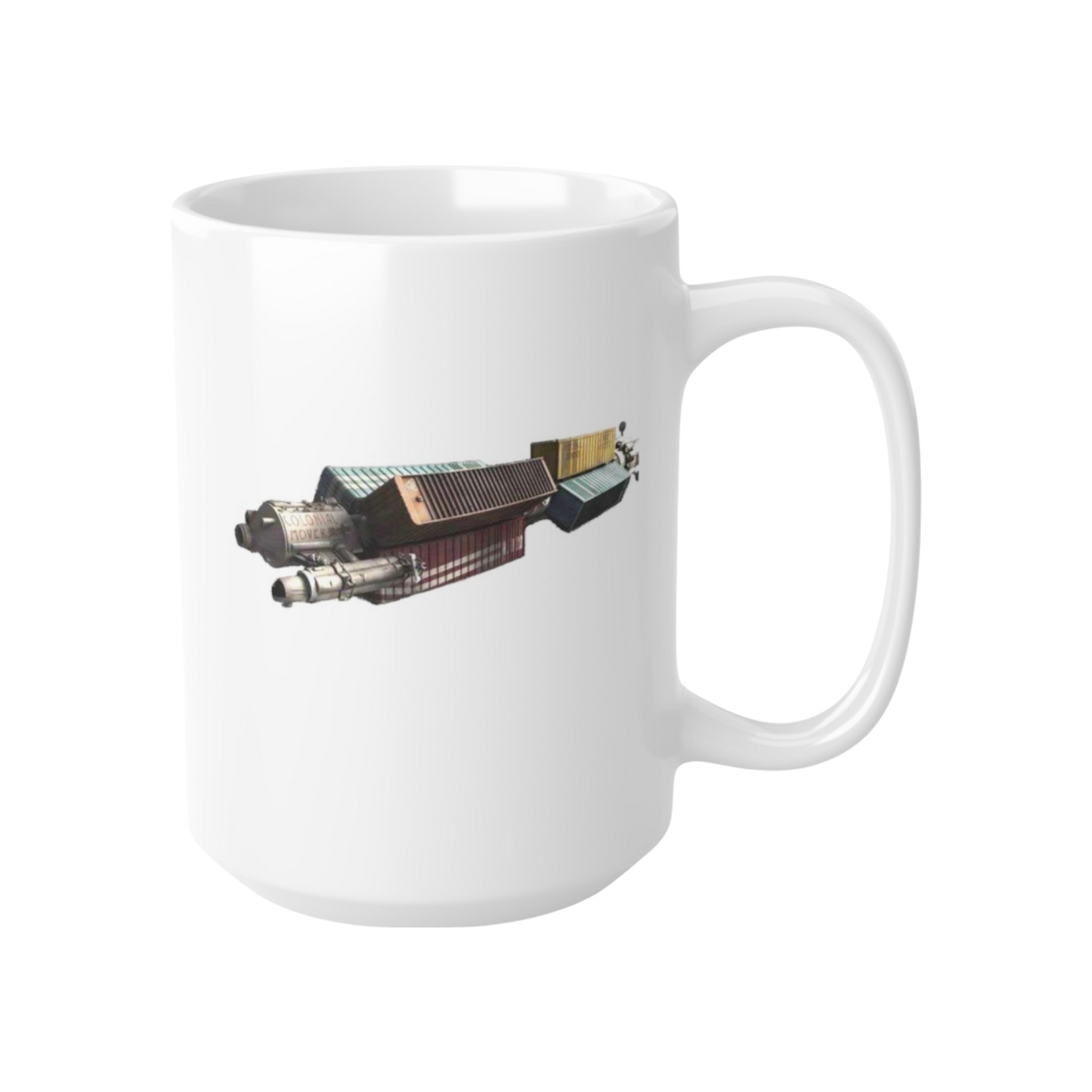 Battlestar Galactica Colonial Movers - Ceramic Coffee Mug