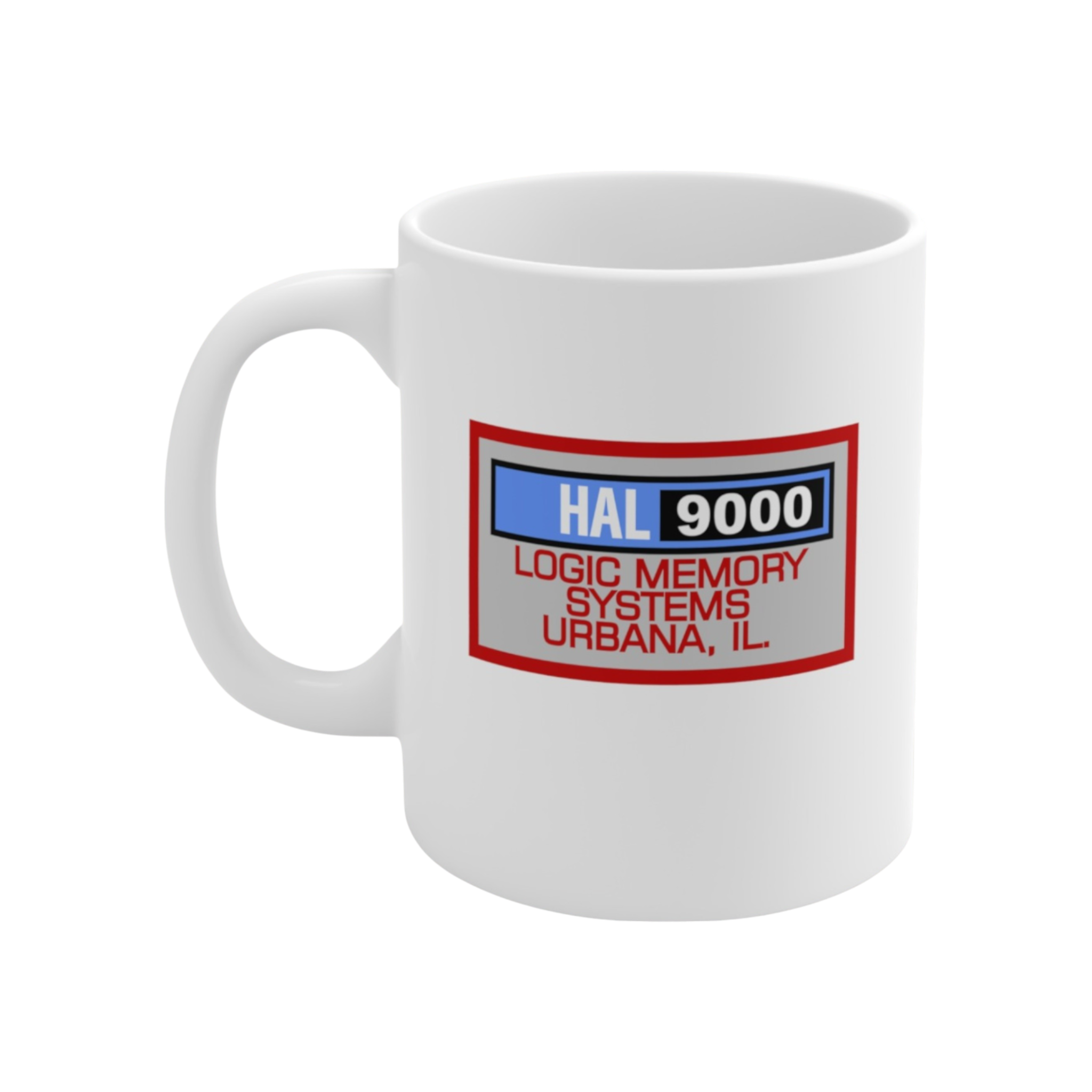 HAL 9000 Logic Memory Systems - Ceramic Coffee Mug – JustSciFi.com