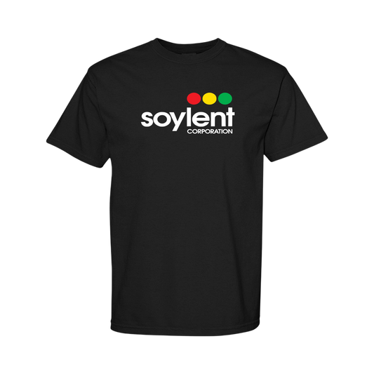 Soylent Corporation - Comfort Colors Shirt with Center Chest Graphic Design