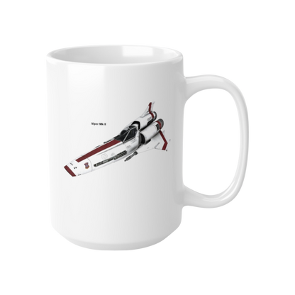Battlestar Galactica Colonial Viper MK II - Ceramic Coffee Mug