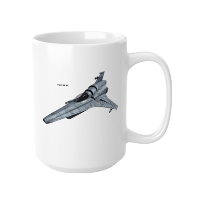 Battlestar Galactica Colonial Viper MK VII - Ceramic Coffee Mug